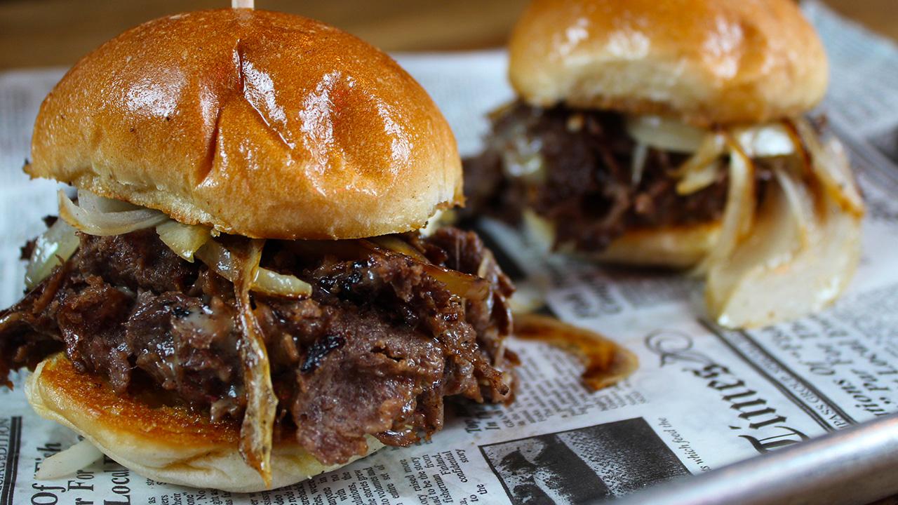 French Dip Sliders.