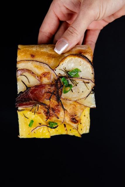 Potato & Bacon (Roman Pie - Slice).