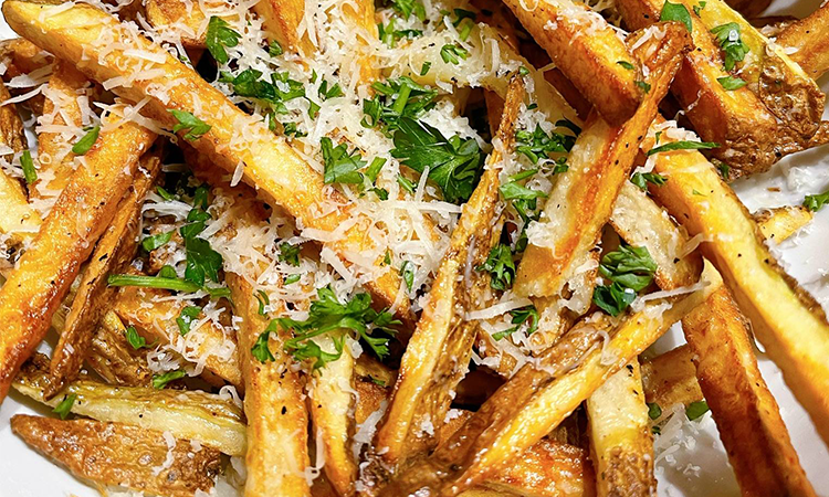 PARMESAN FRENCH FRIES.