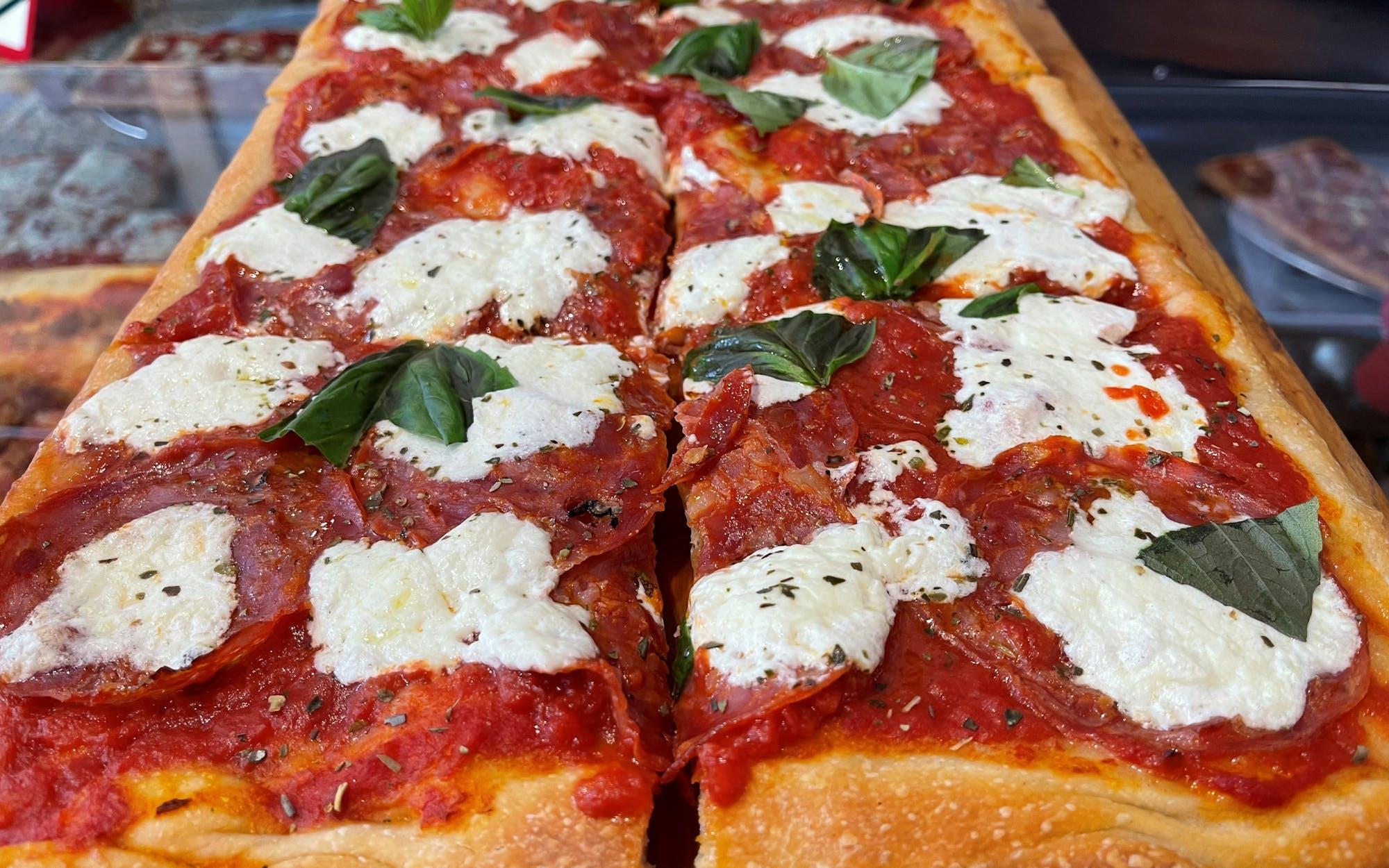 Burrata e Salame Piccante.