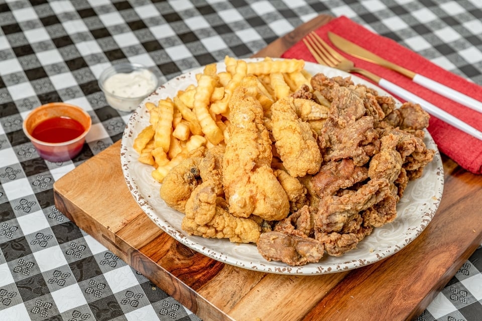 #13 Oyster & Gizzard.