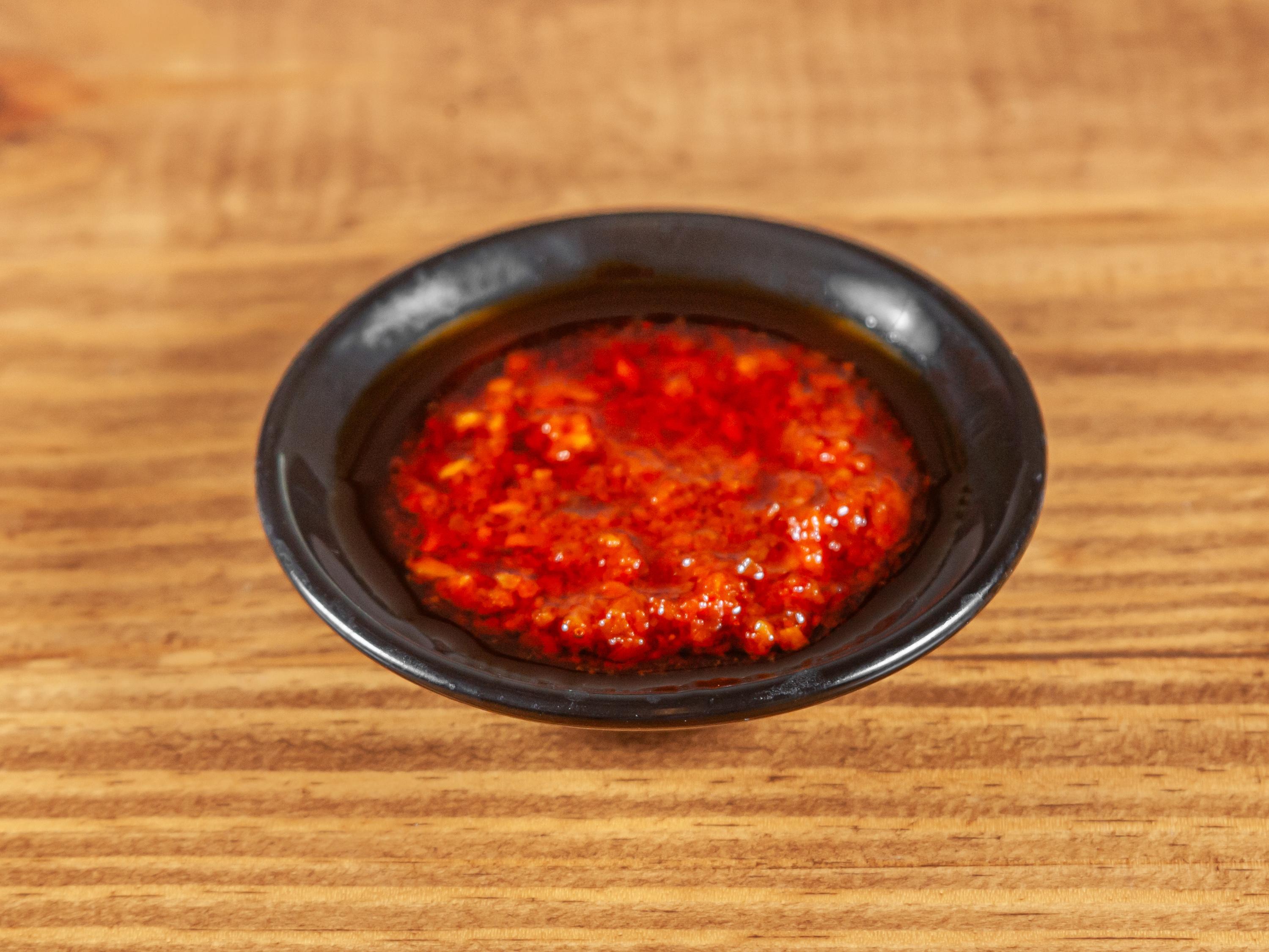 X Homemade Spicy Sauce.