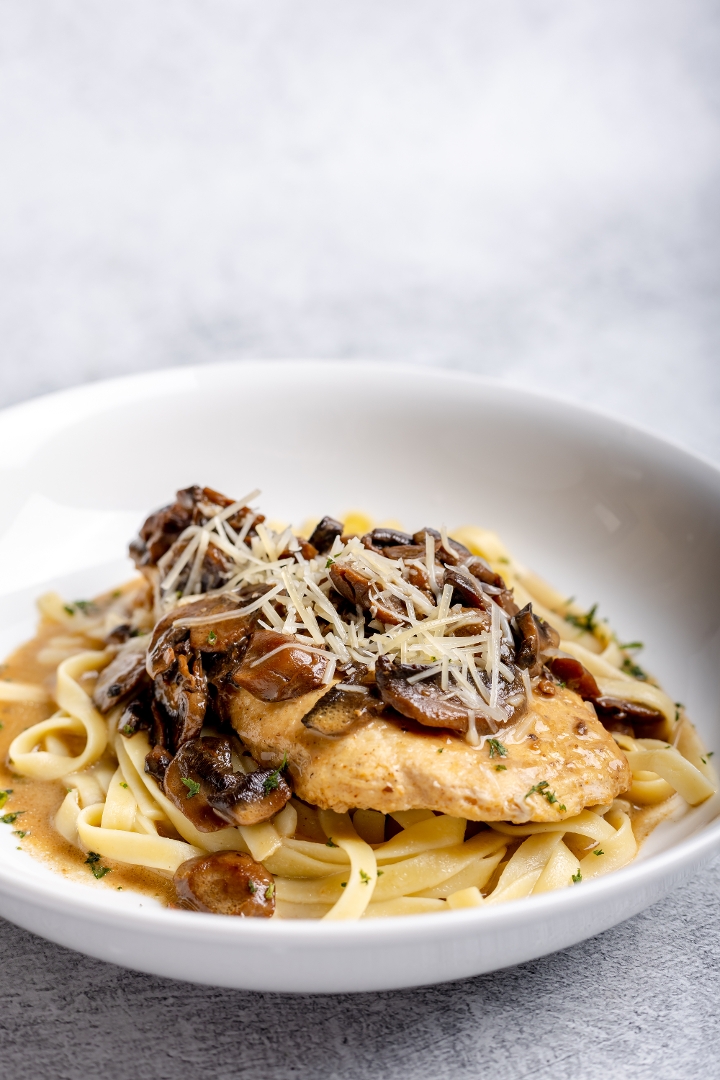Chicken Marsala.