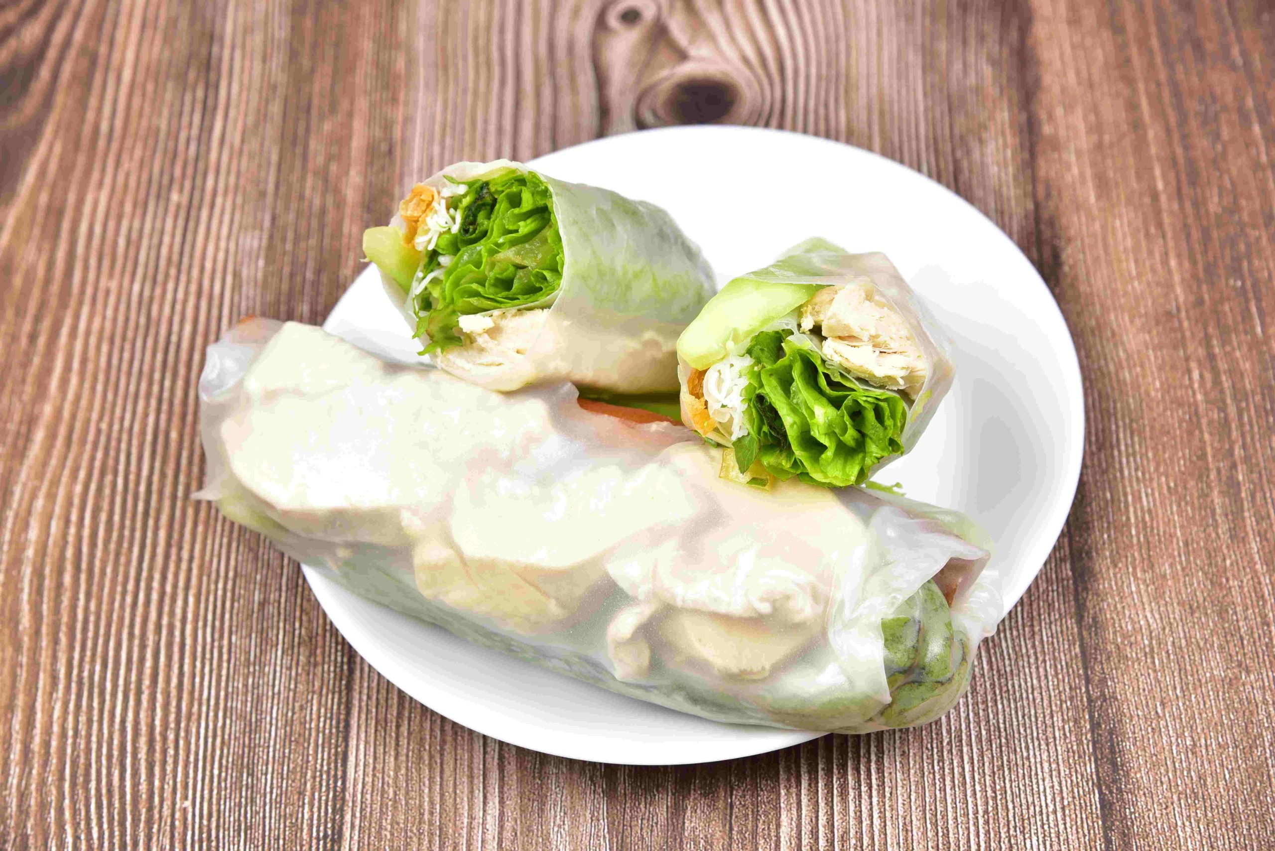 R5. Jade Herb Roll - Lemongrass Chicken.