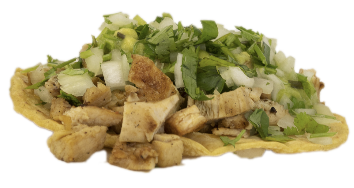 STREET POLLO ASADO TACO.