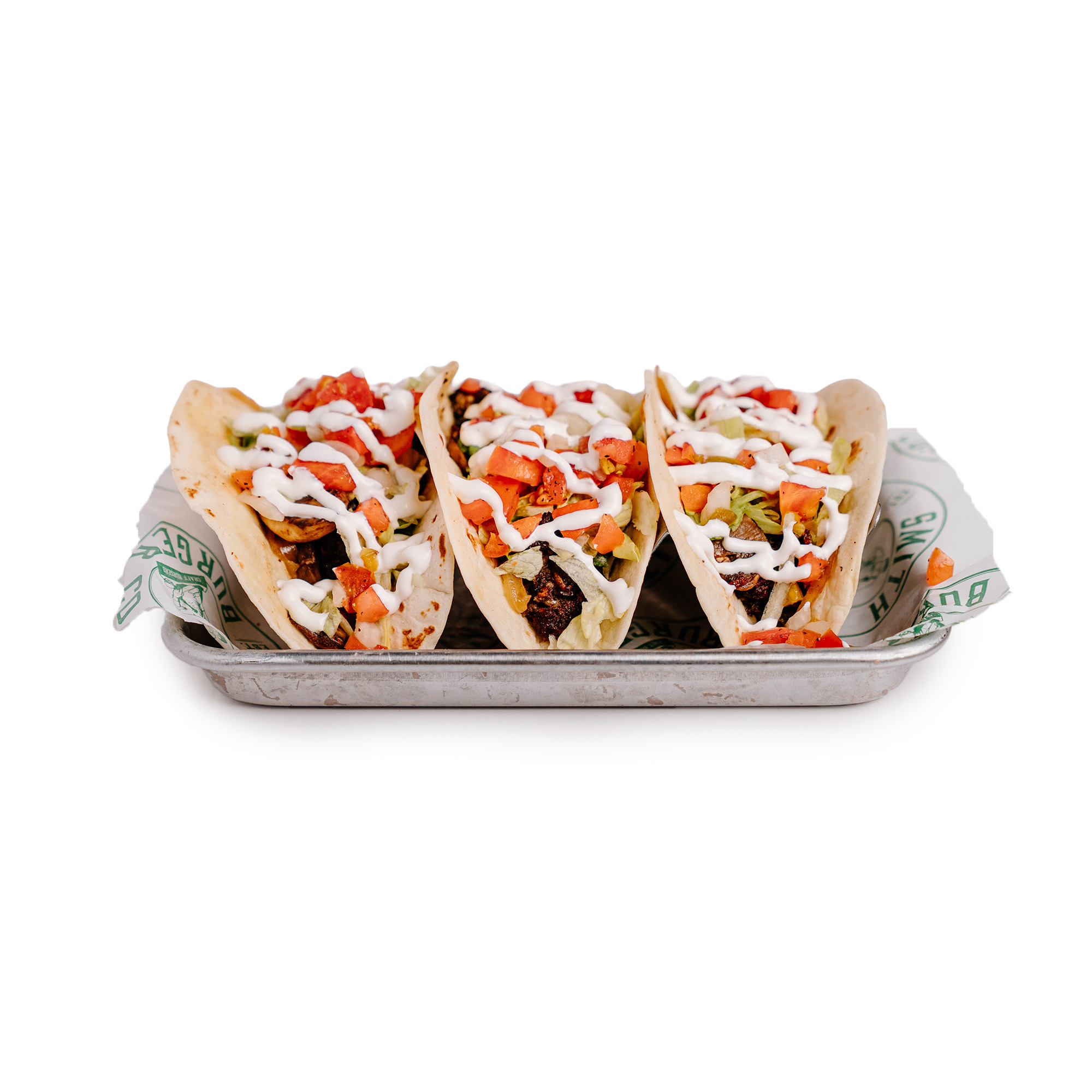 BLACK BEAN TACOS.
