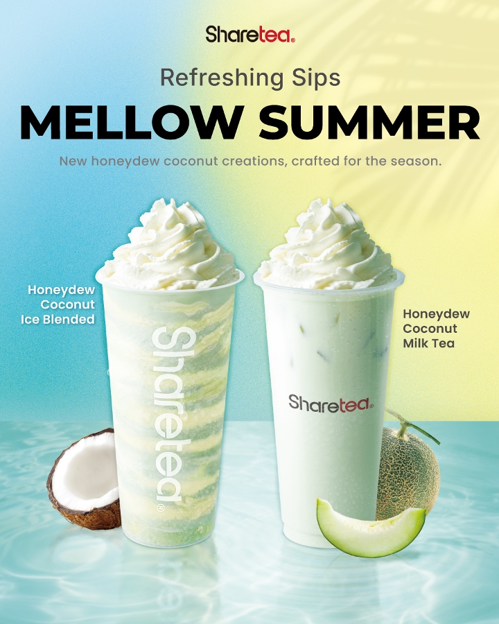 Honeydew Coconut Ice Blended.