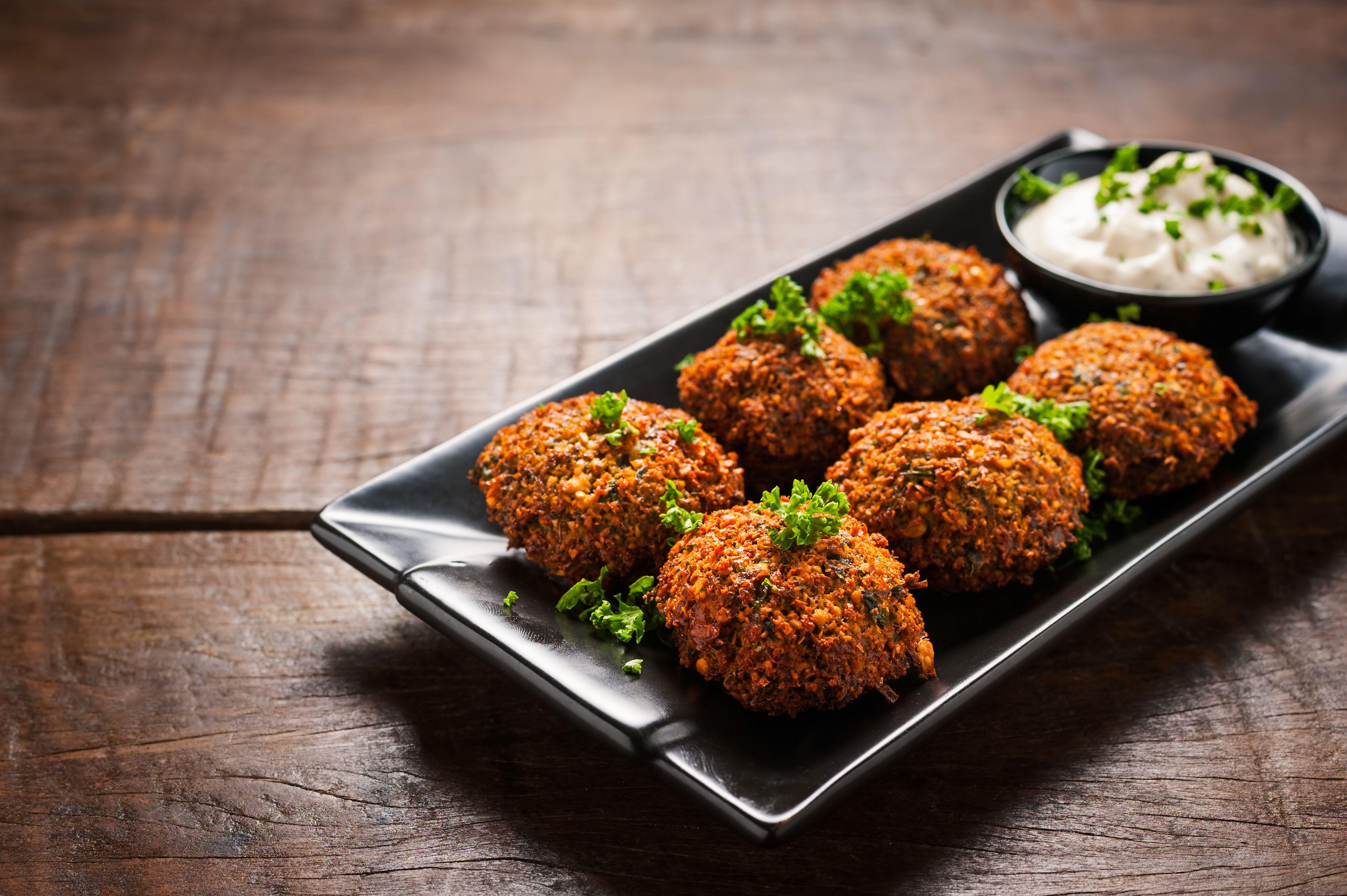Falafel Plate.