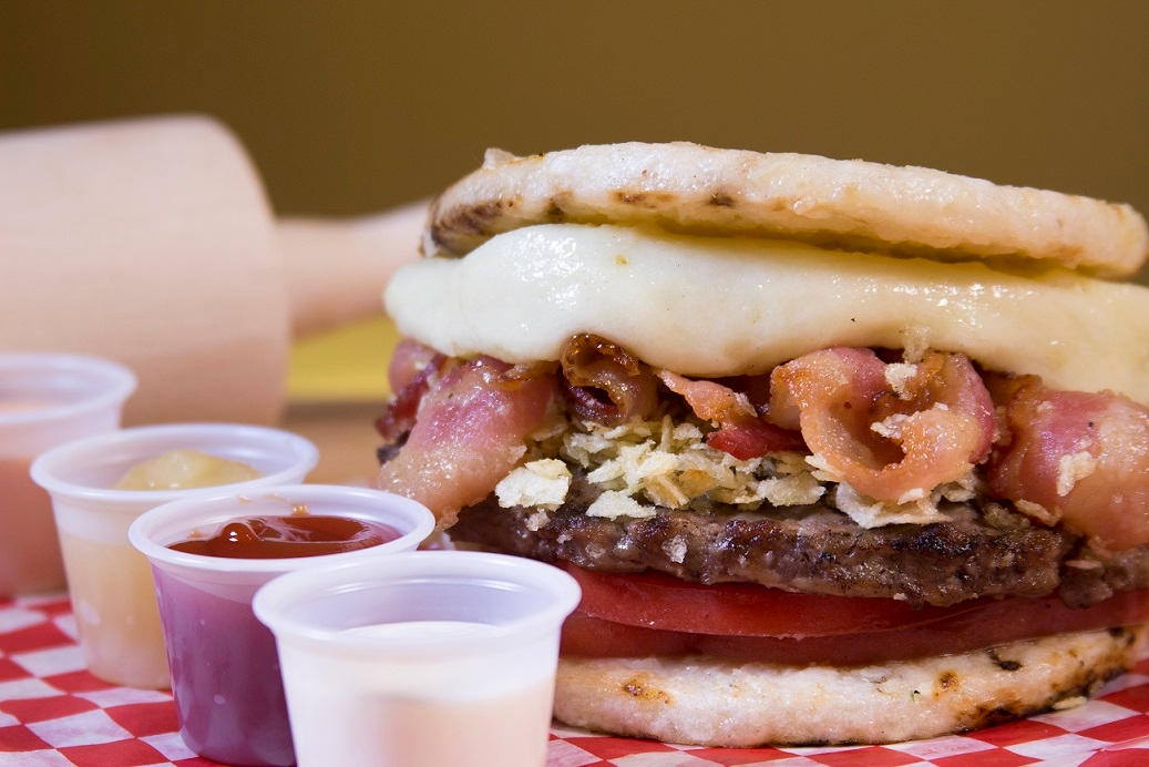 Arepa Burger.
