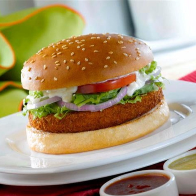 Aloo Tikki Burger.