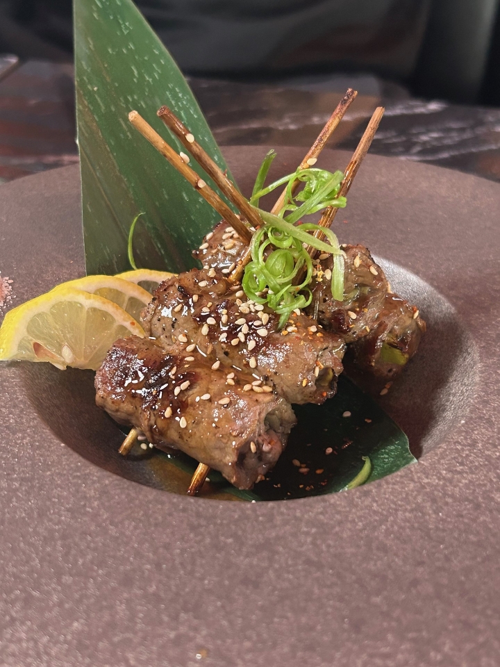 NY Negimaki Robata-Grilled.