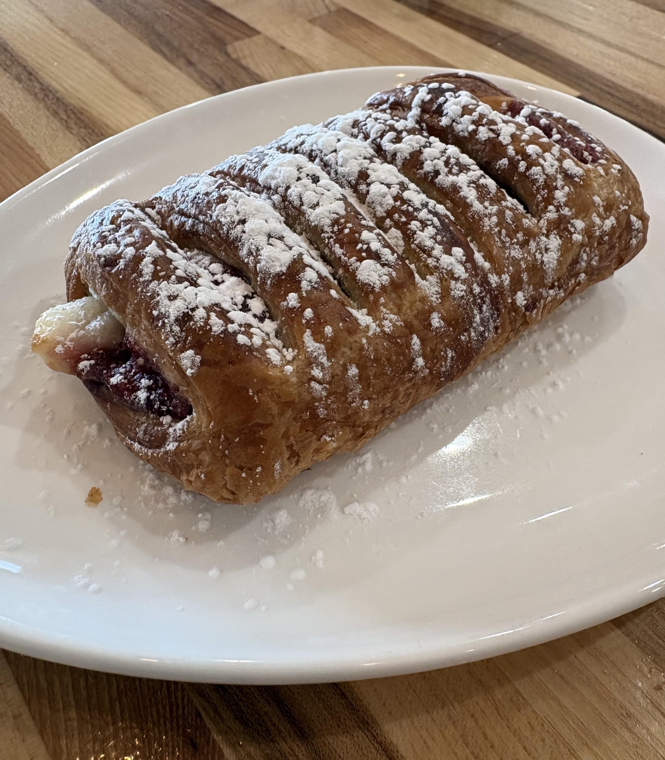 Strawberry Cheesecake Danish.