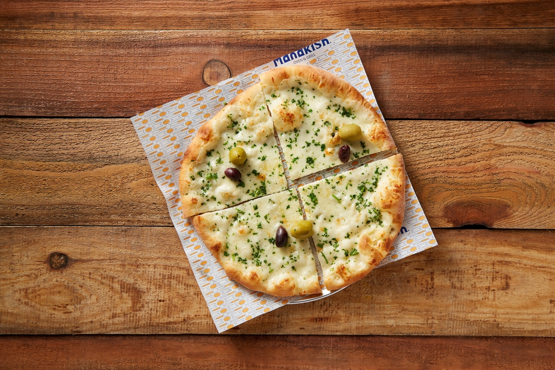 Cheese & Olives Manakish.