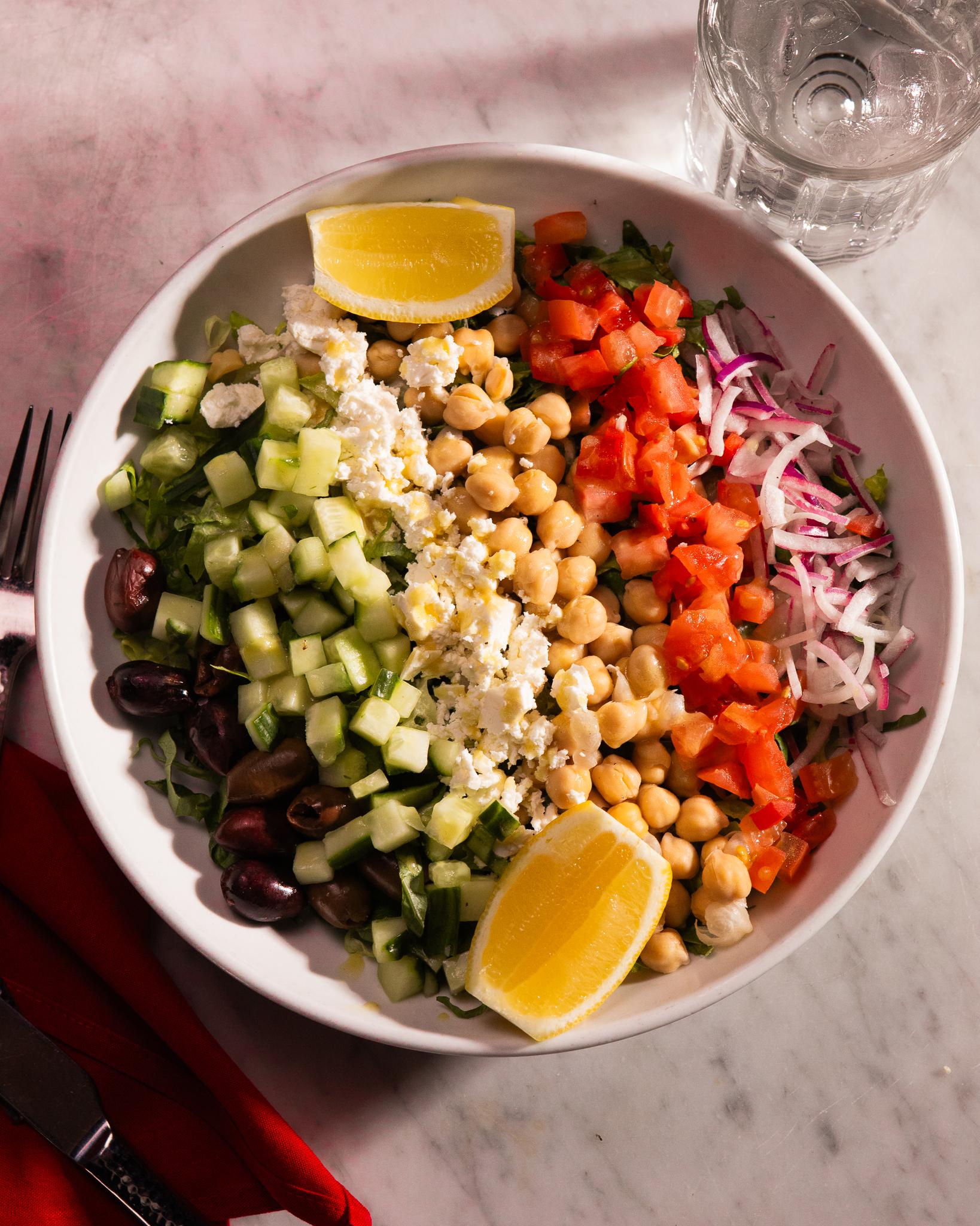 Mediterranean Salad.
