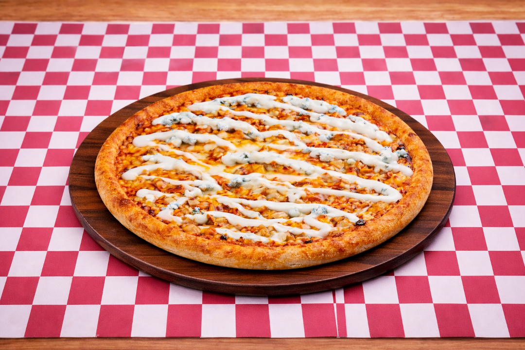 Small Buffalo Grilled Chicken Bomb Pizza 10(Greek Style).