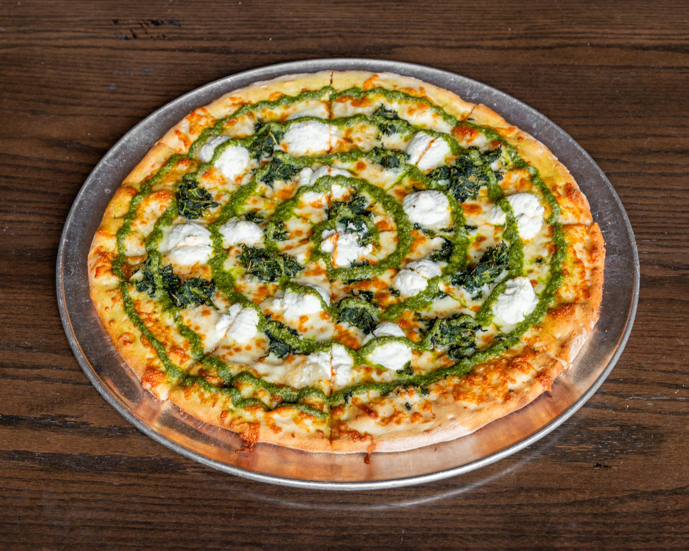 Bianca Pizza 16" Hand Toss.