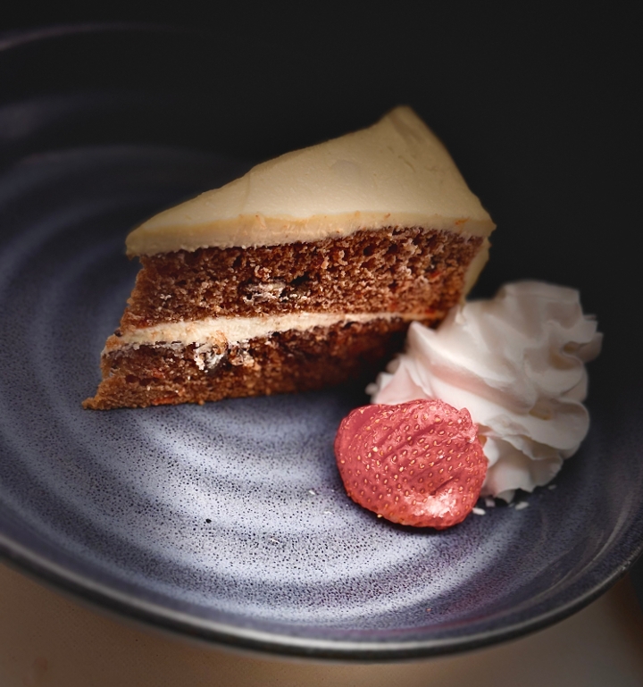 CREAMY CARROT DELIGHT CARROT CAKE.