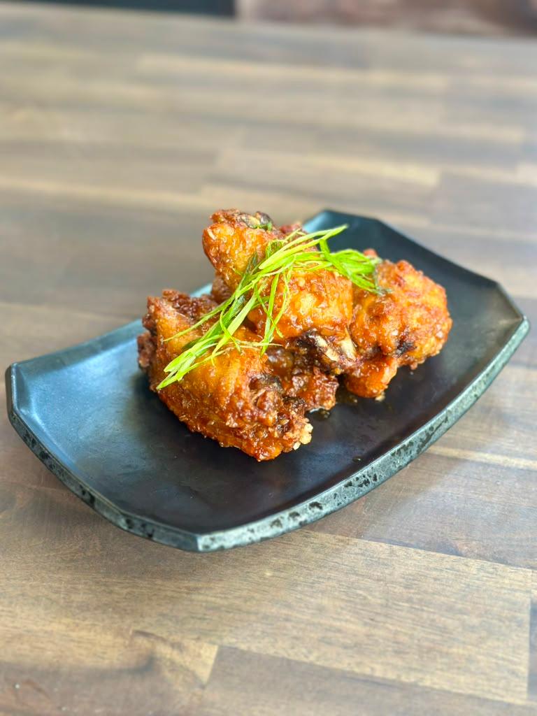 Soy Garlic Chicken Wings.