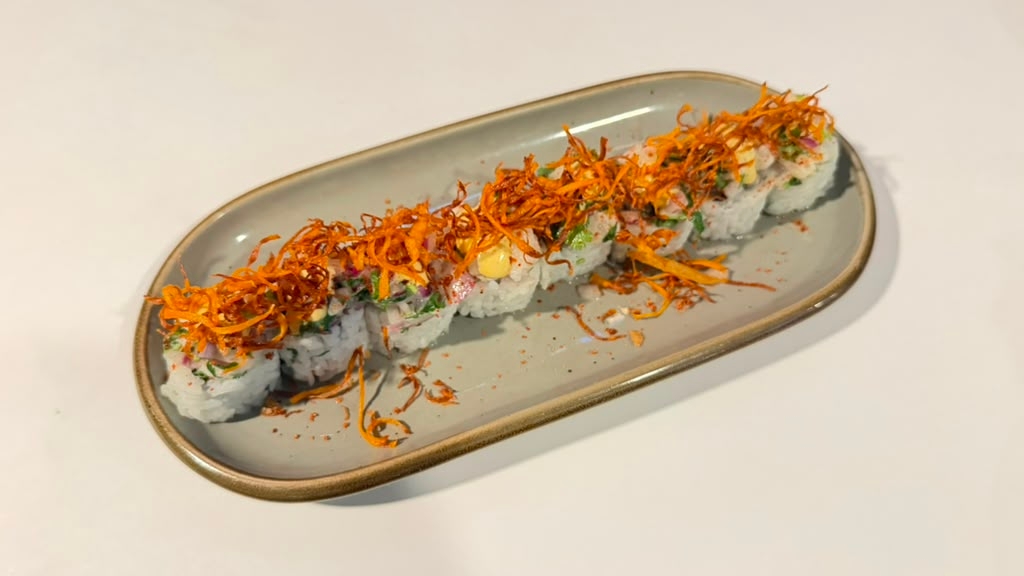 Nikkei Ceviche Roll.