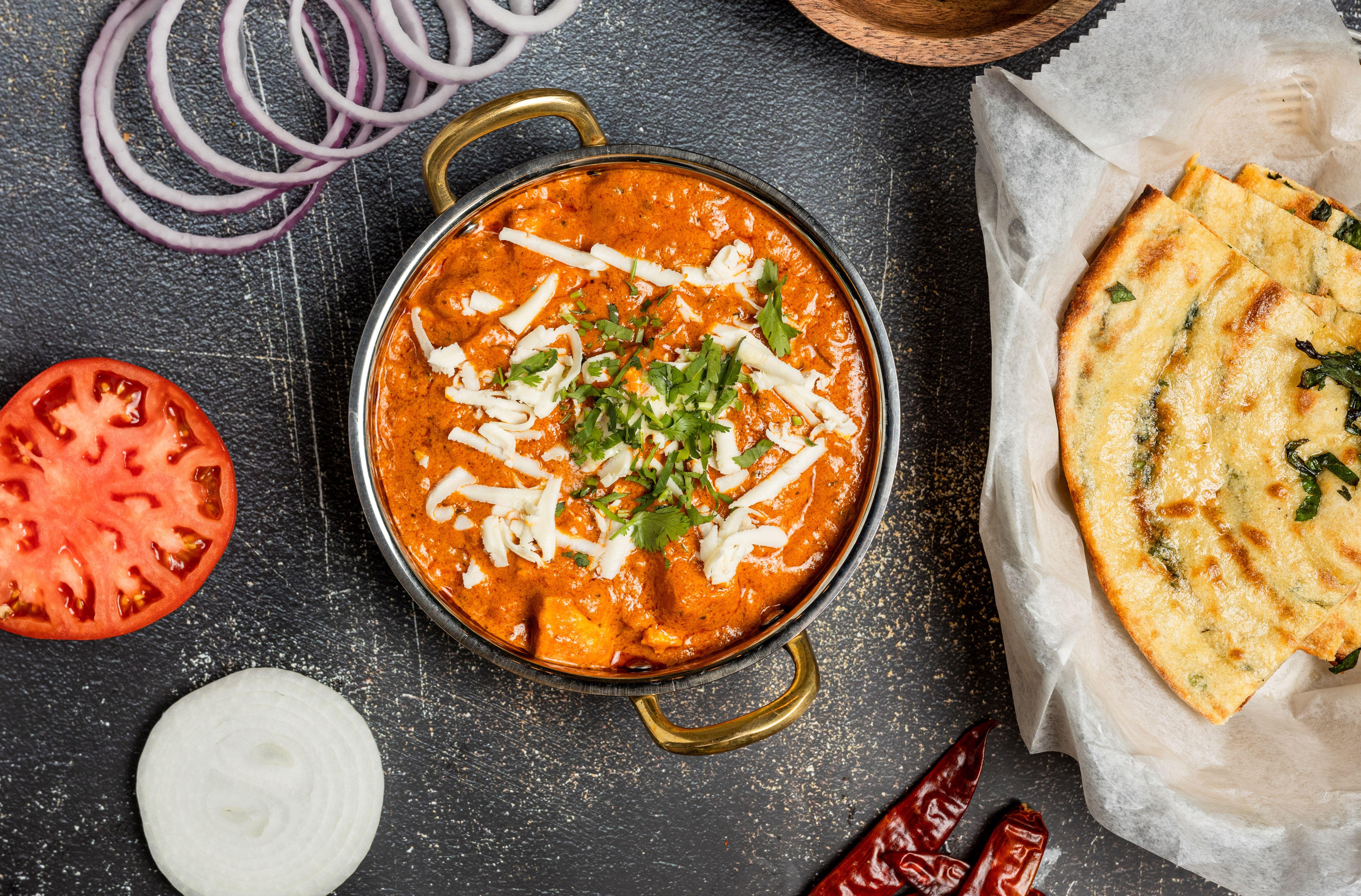 Paneer Butter Masala.