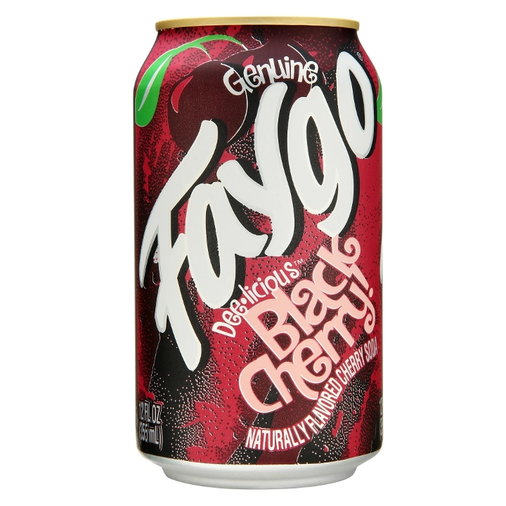 Faygo Black Cherry Can.