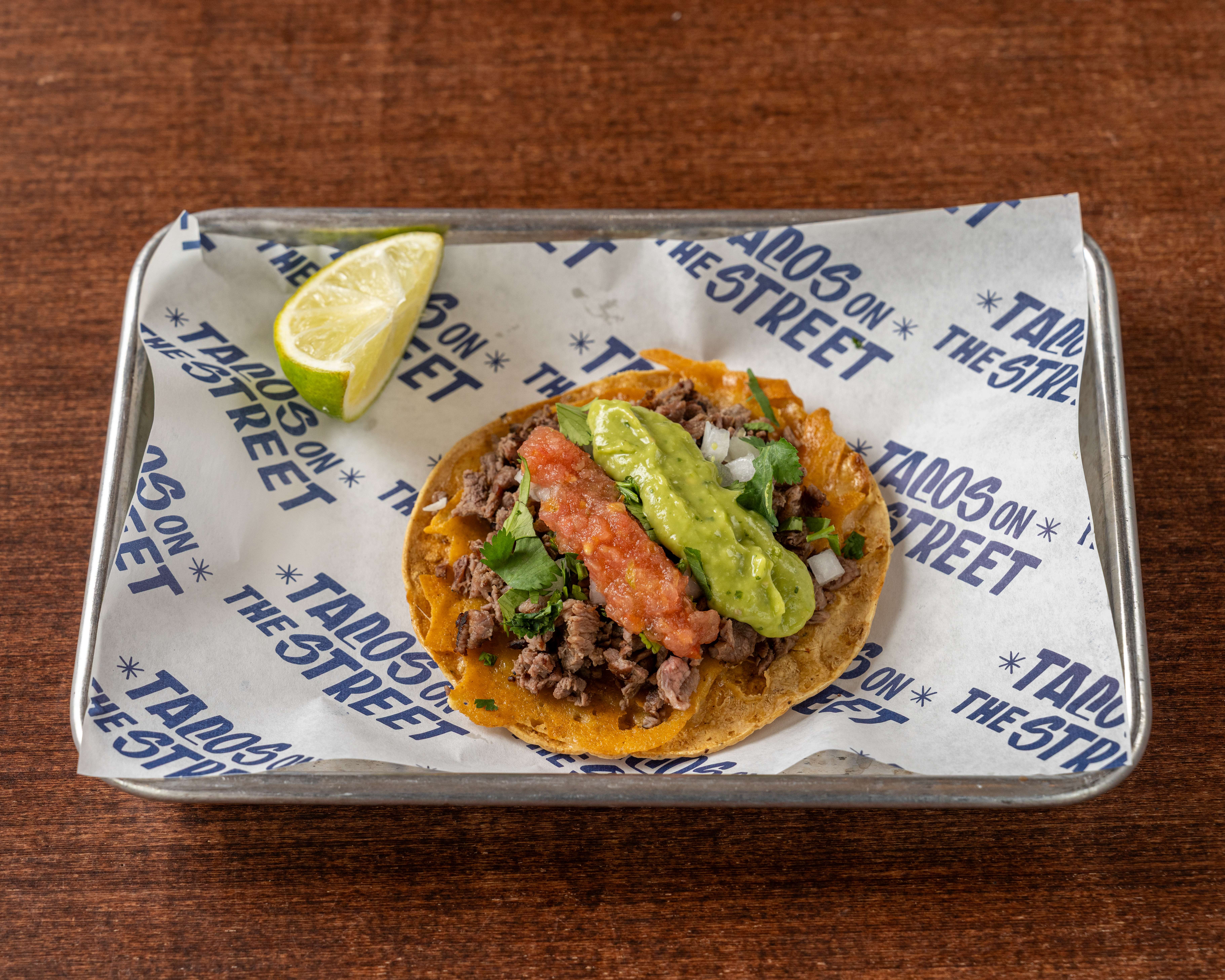 Carne Asada Tostada..