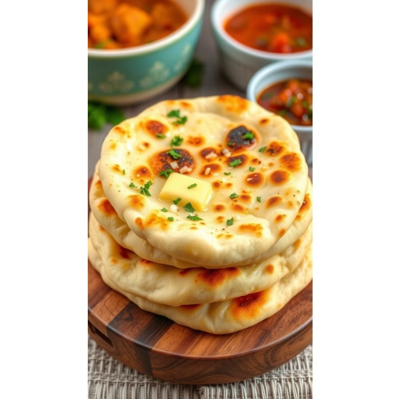 Garlic Naan Roti.