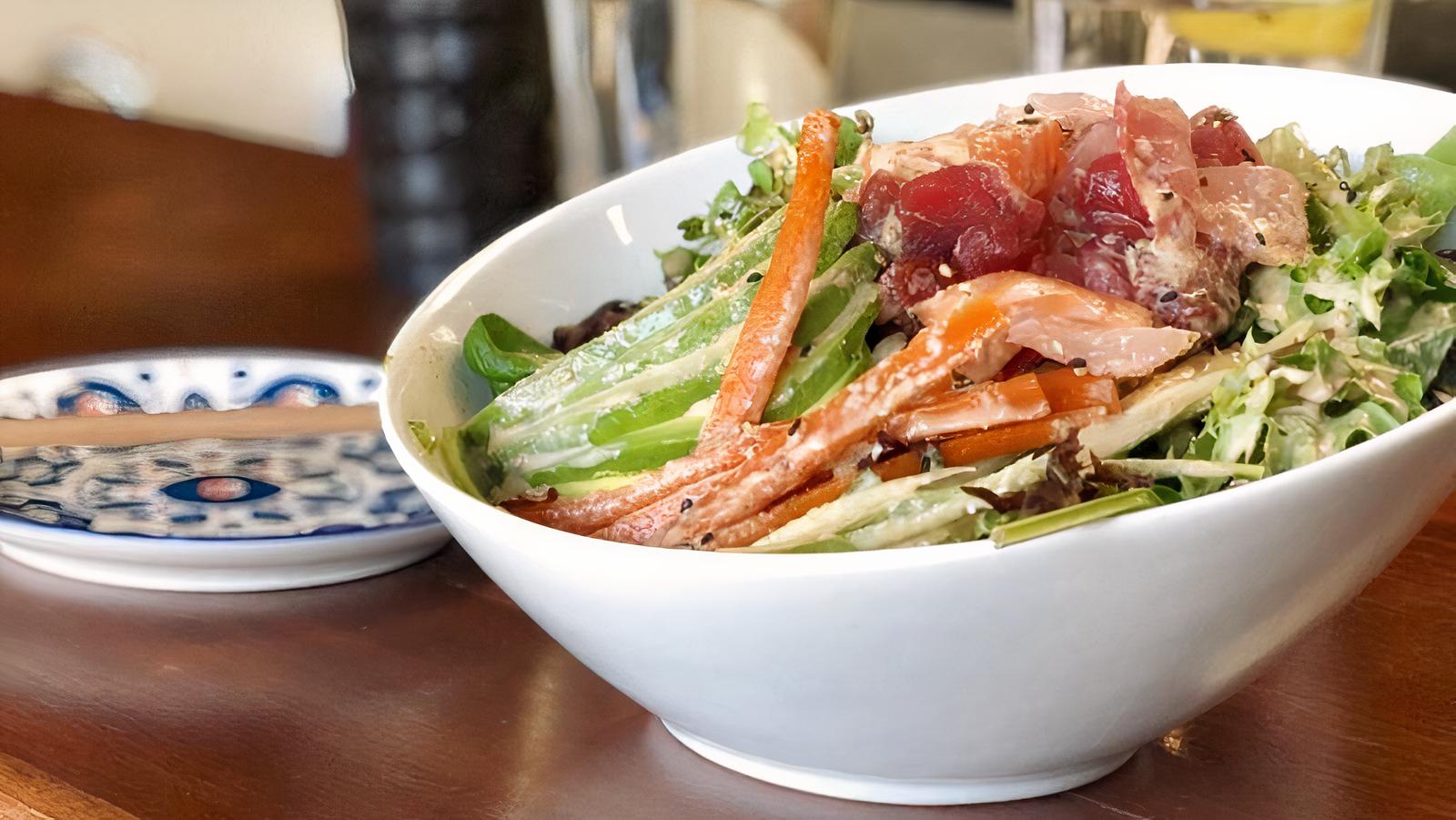 Sashimi Salad.