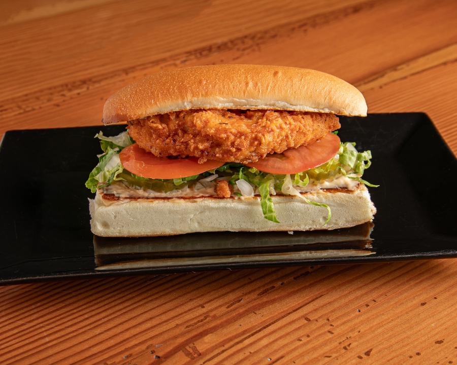 Chicken Deluxe Sandwich.