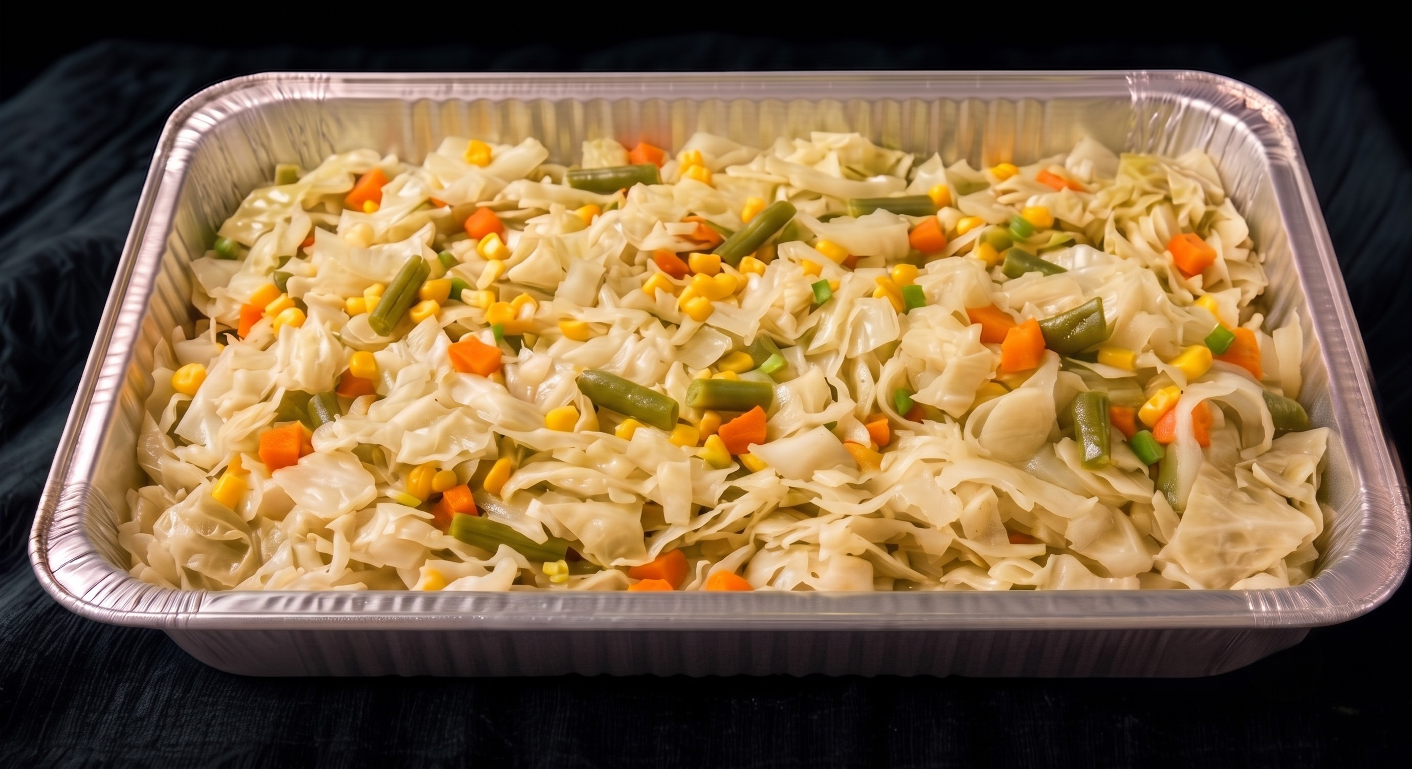 Steamed Vegetables.