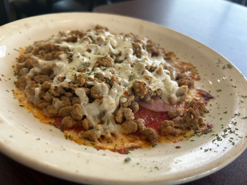 Meat Lovers Pizza Bowl.