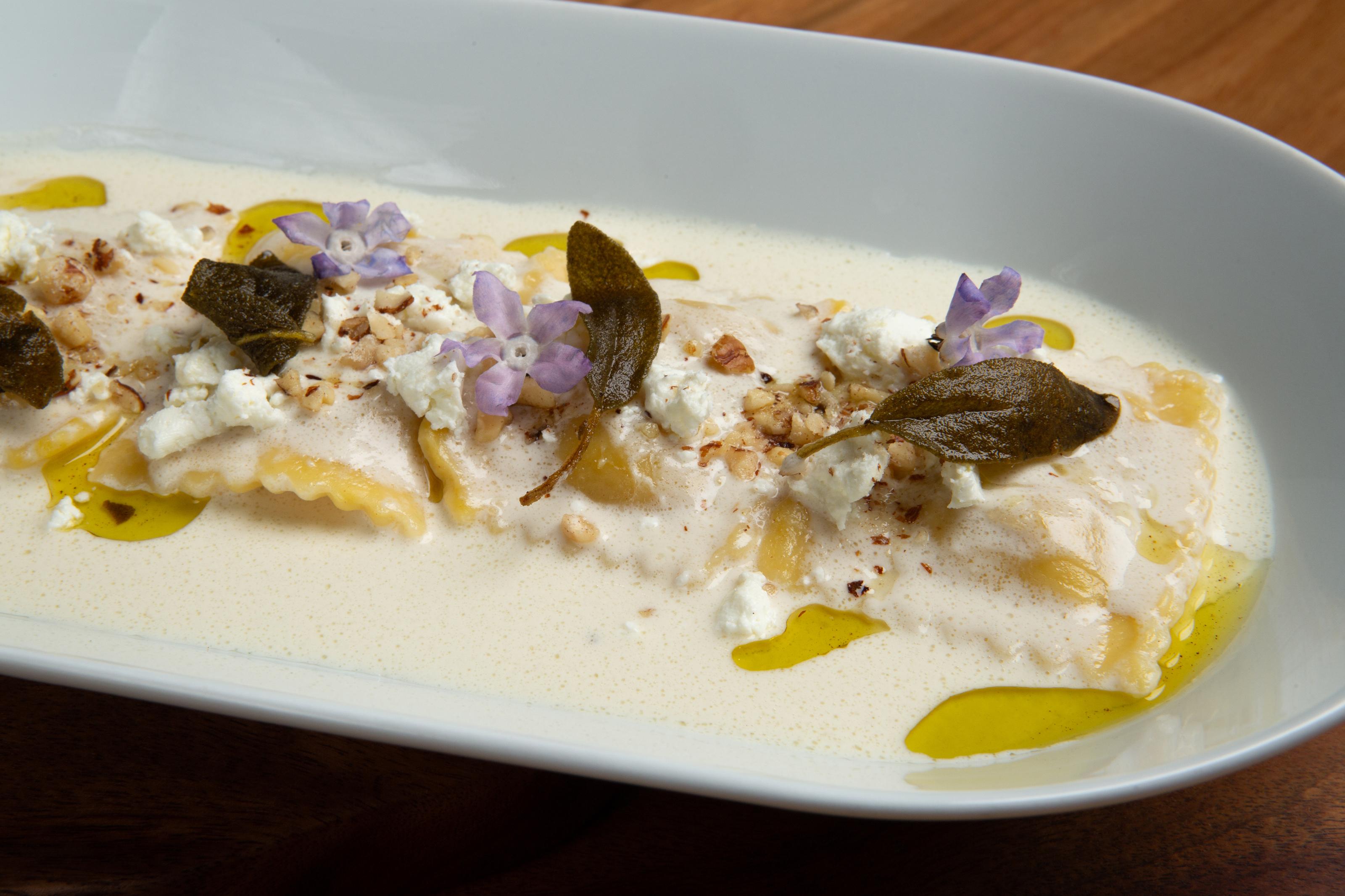 5 pc Butternut Squash Ravioli.