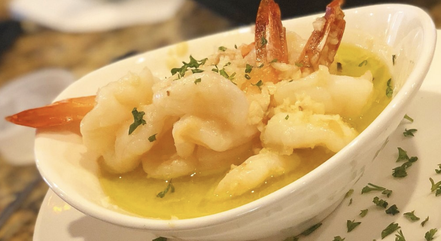 Shrimp in Garlic Lunch.