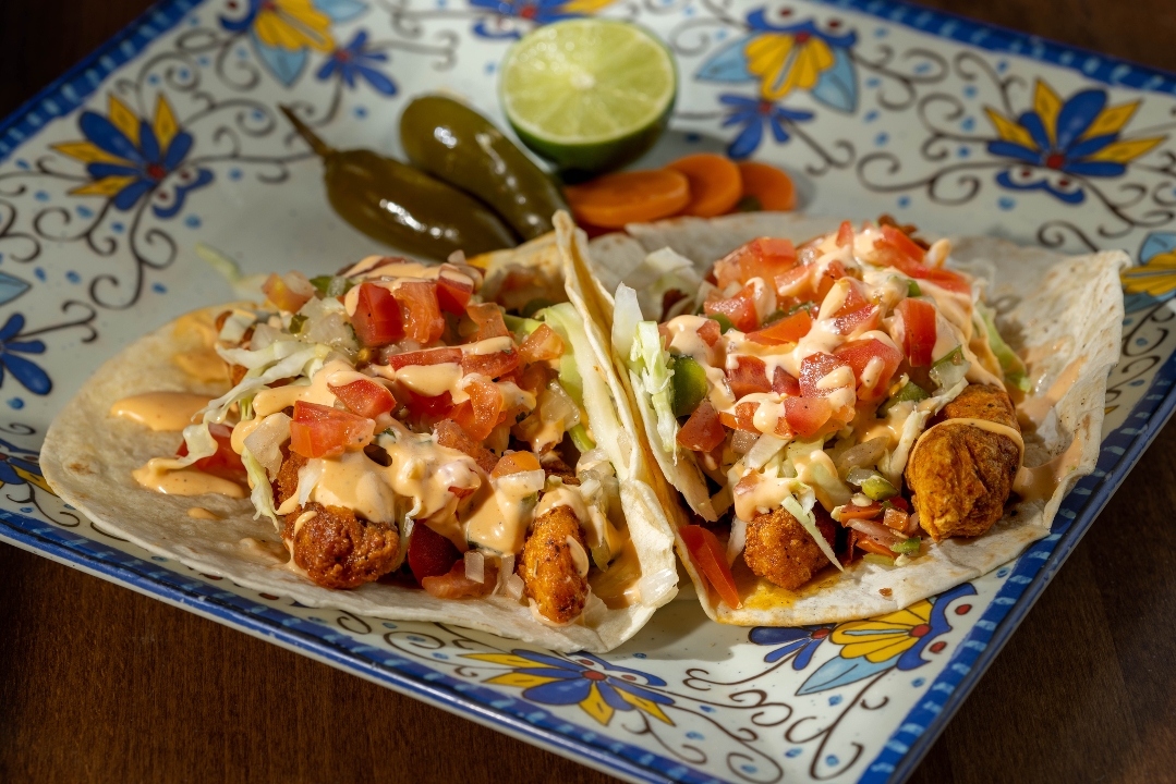 Seafood Tacos.