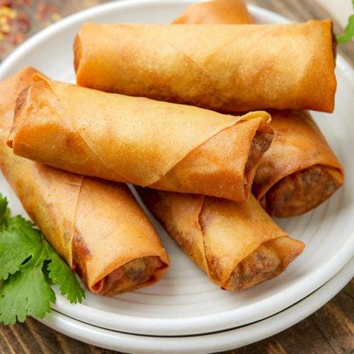 Veggie Spring Rolls.