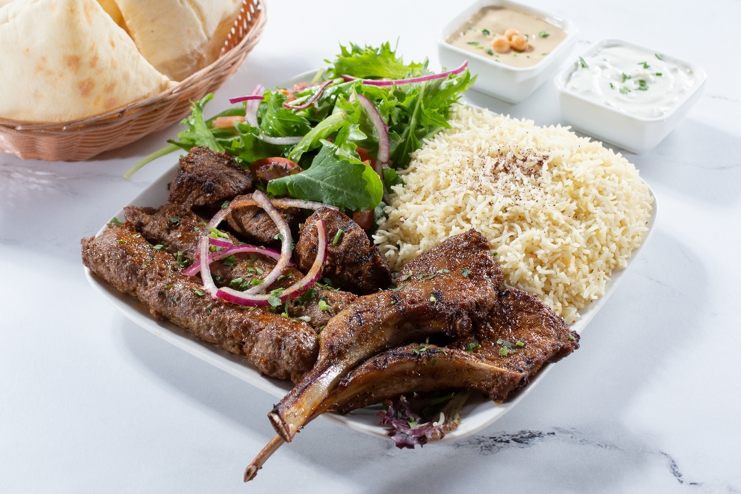 Lamb Mix Plate.