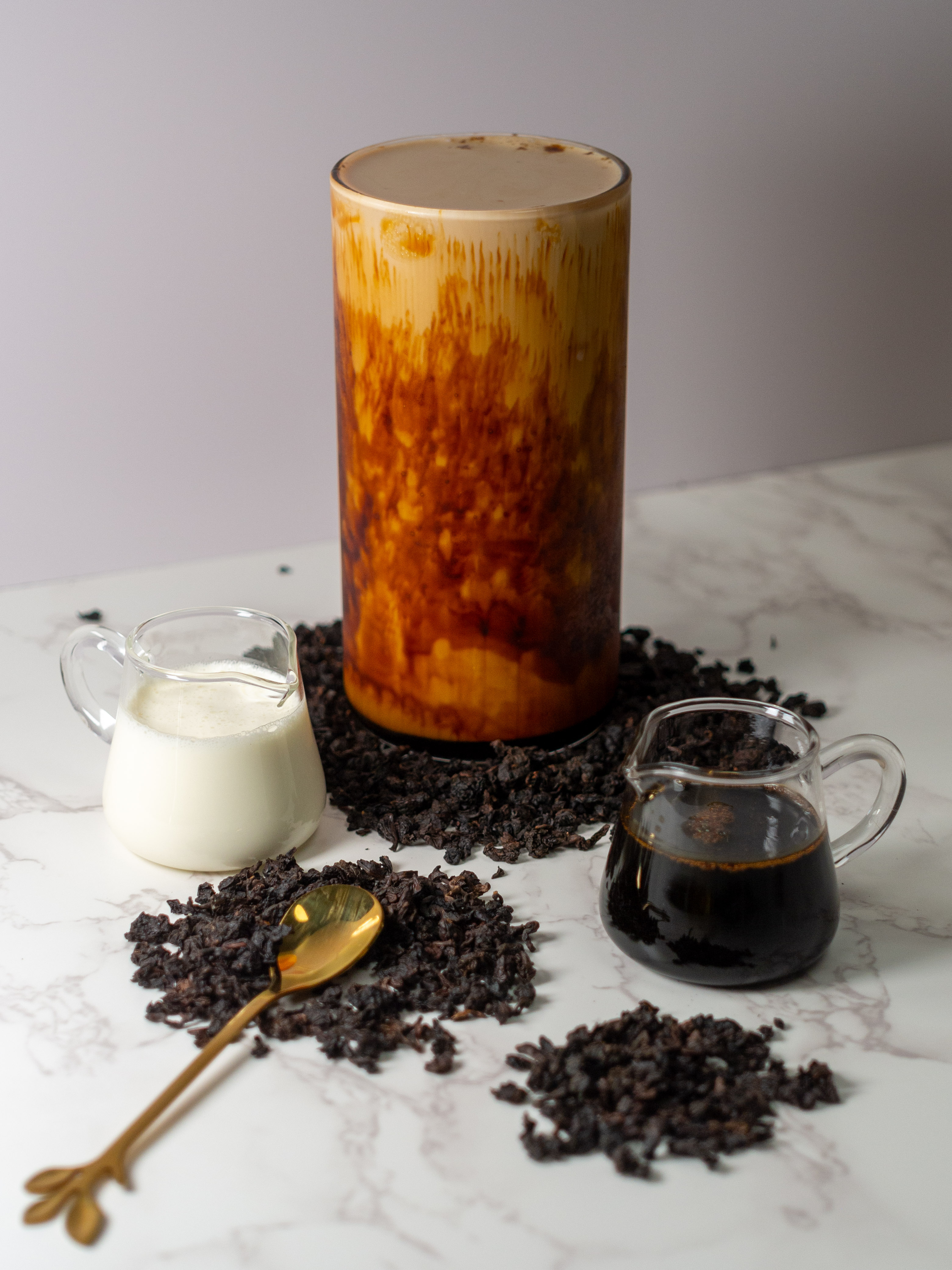 Brown Sugar Roasted Oolong Milk Tea.