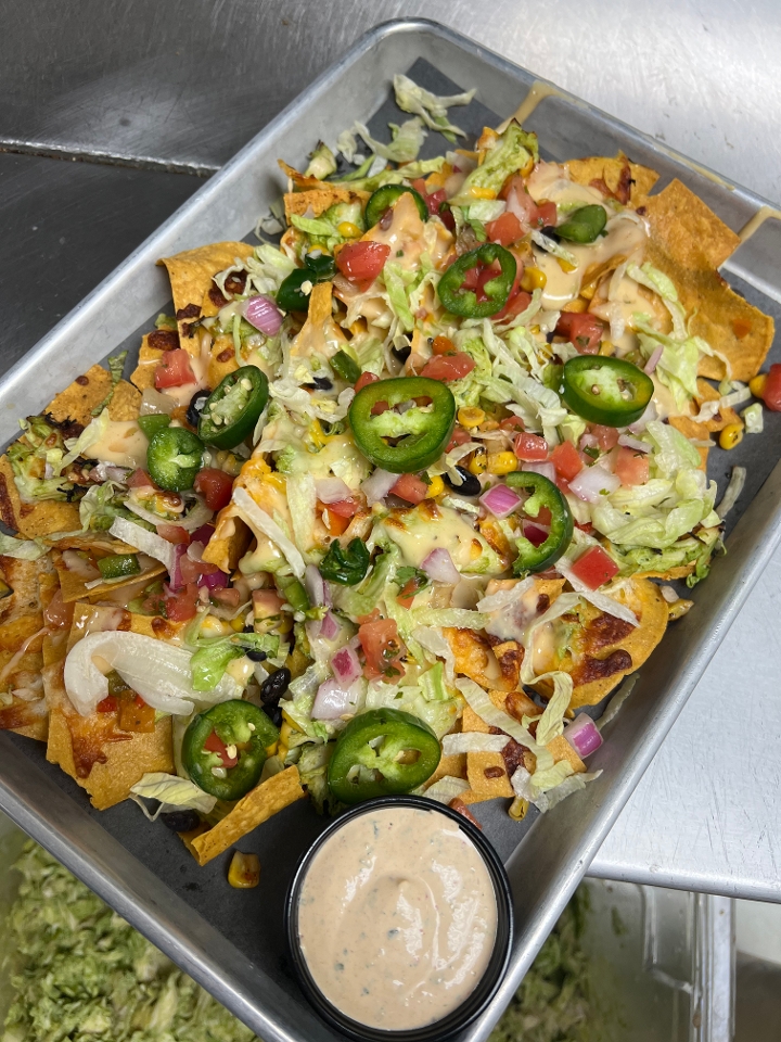 Cilantro Lime Chicken Nachos.