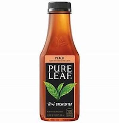 Pure Leaf Peach Tea.