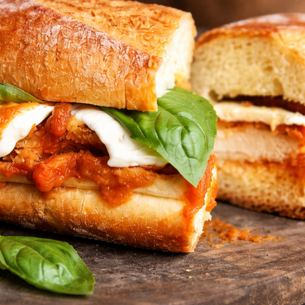 Chicken Parm Sub.