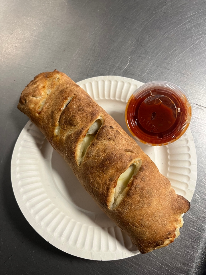 Eggplant Stromboli.