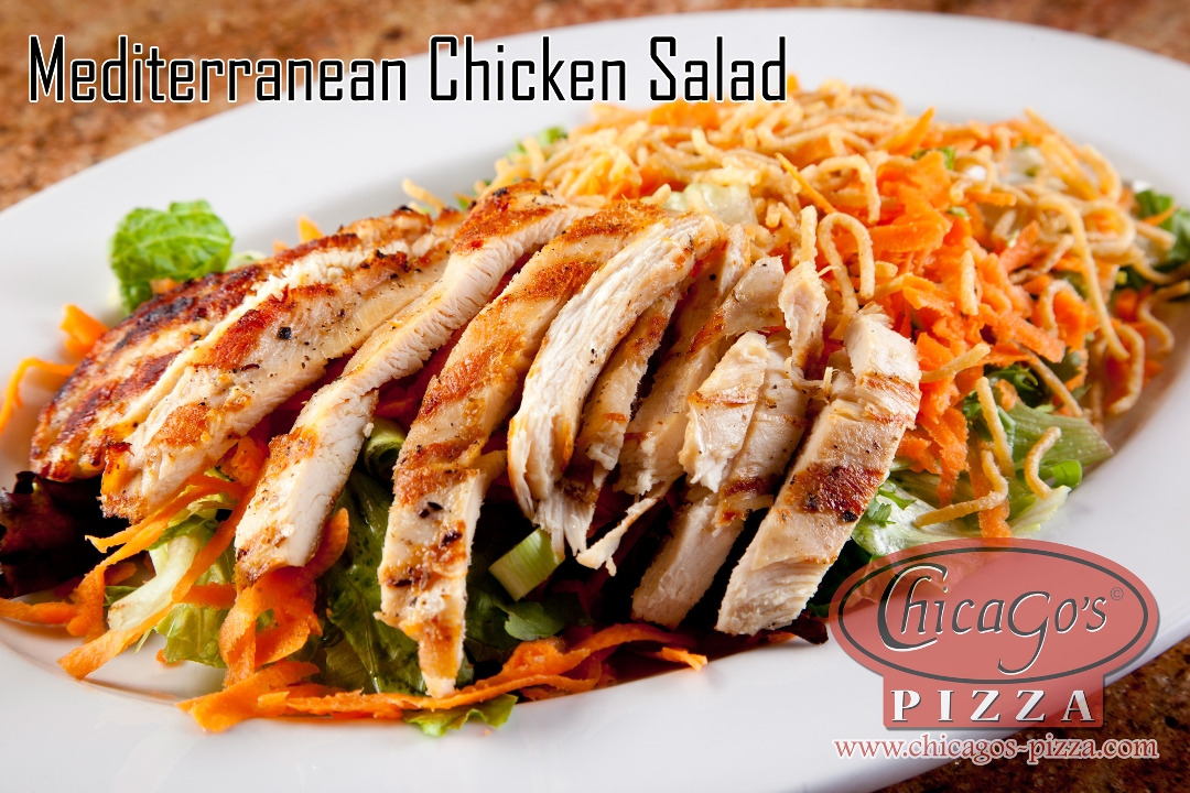 Mediterranean Chicken Salad.