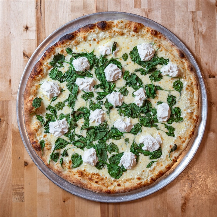 20" Bianca Pizza.
