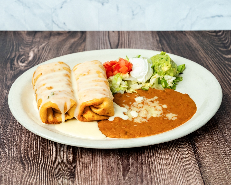 Chimichangas.