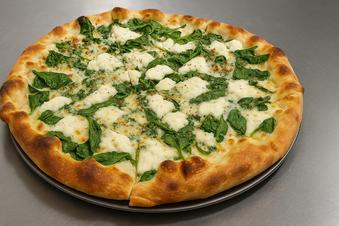 18' Large Special White Pizza.