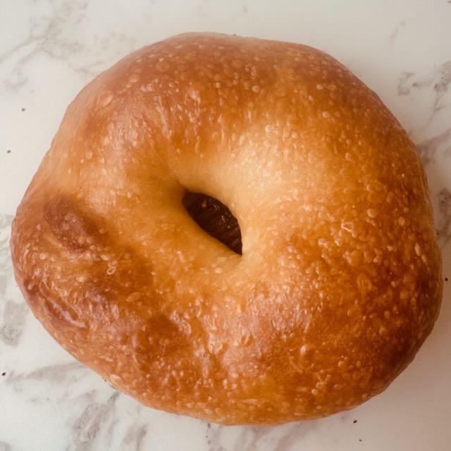 Flat Plain Bagel.