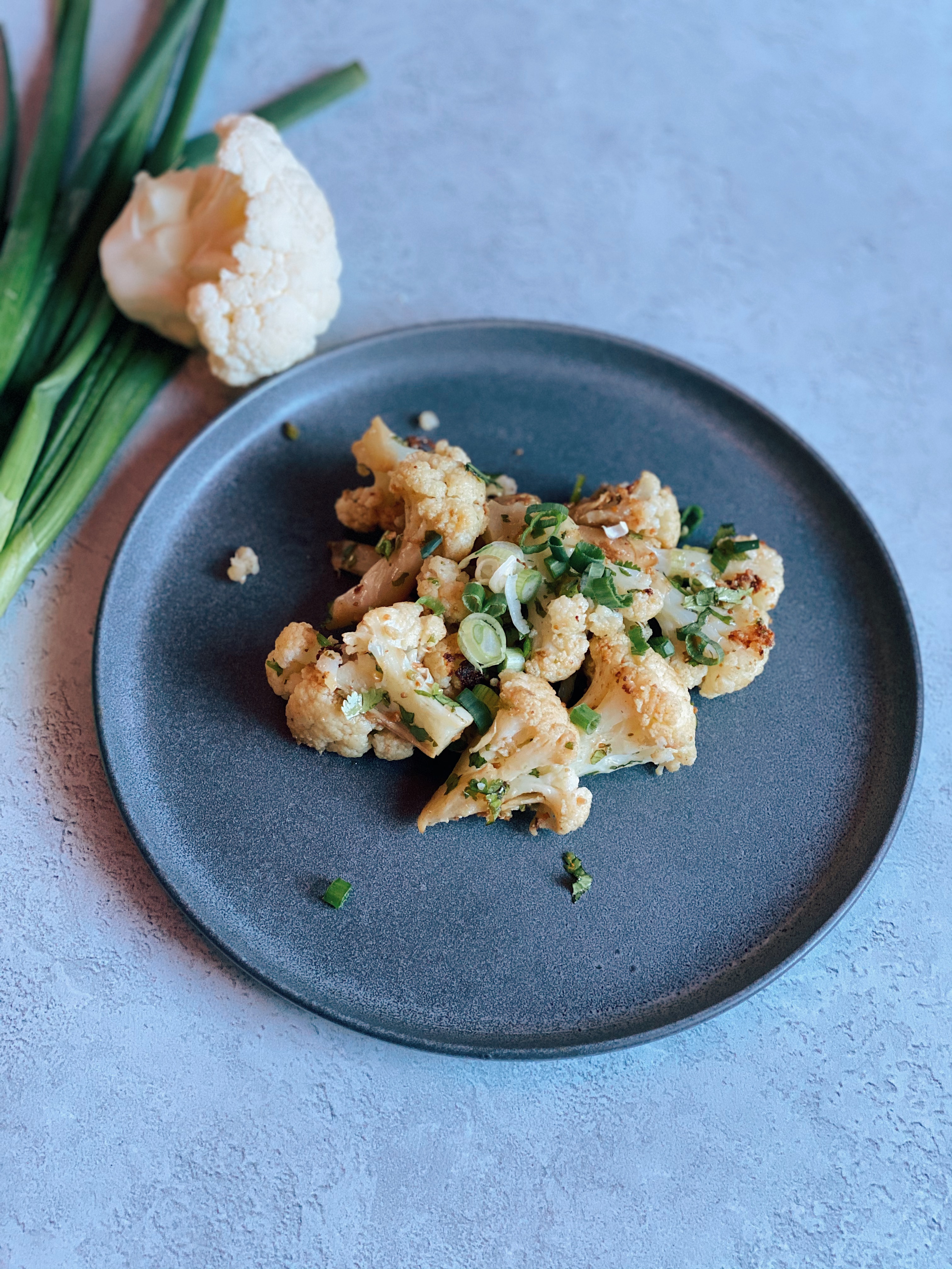 Roasted Cauliflower Side.