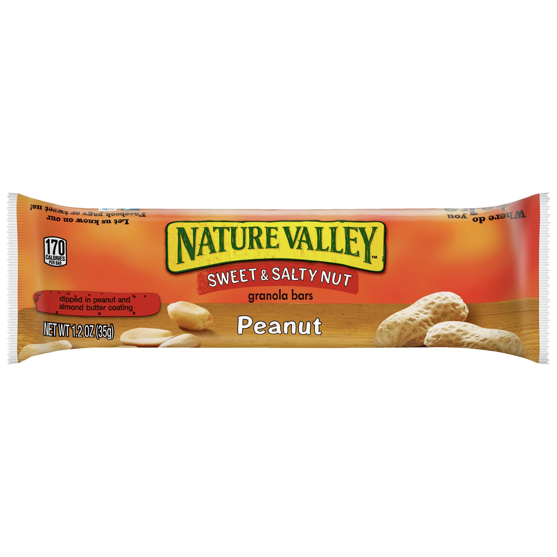 Nature Valley Granola Bars Sweet and Salty Nut Peanut.