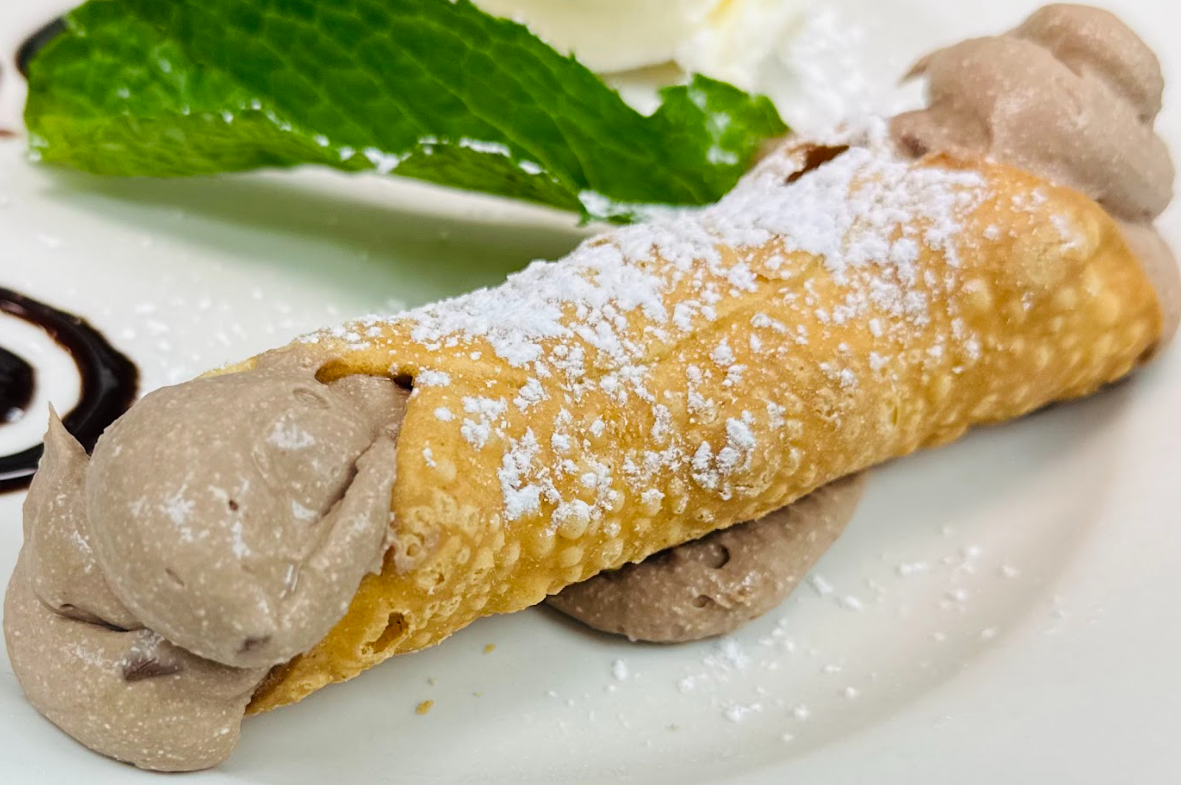 Chocolate Cannoli.