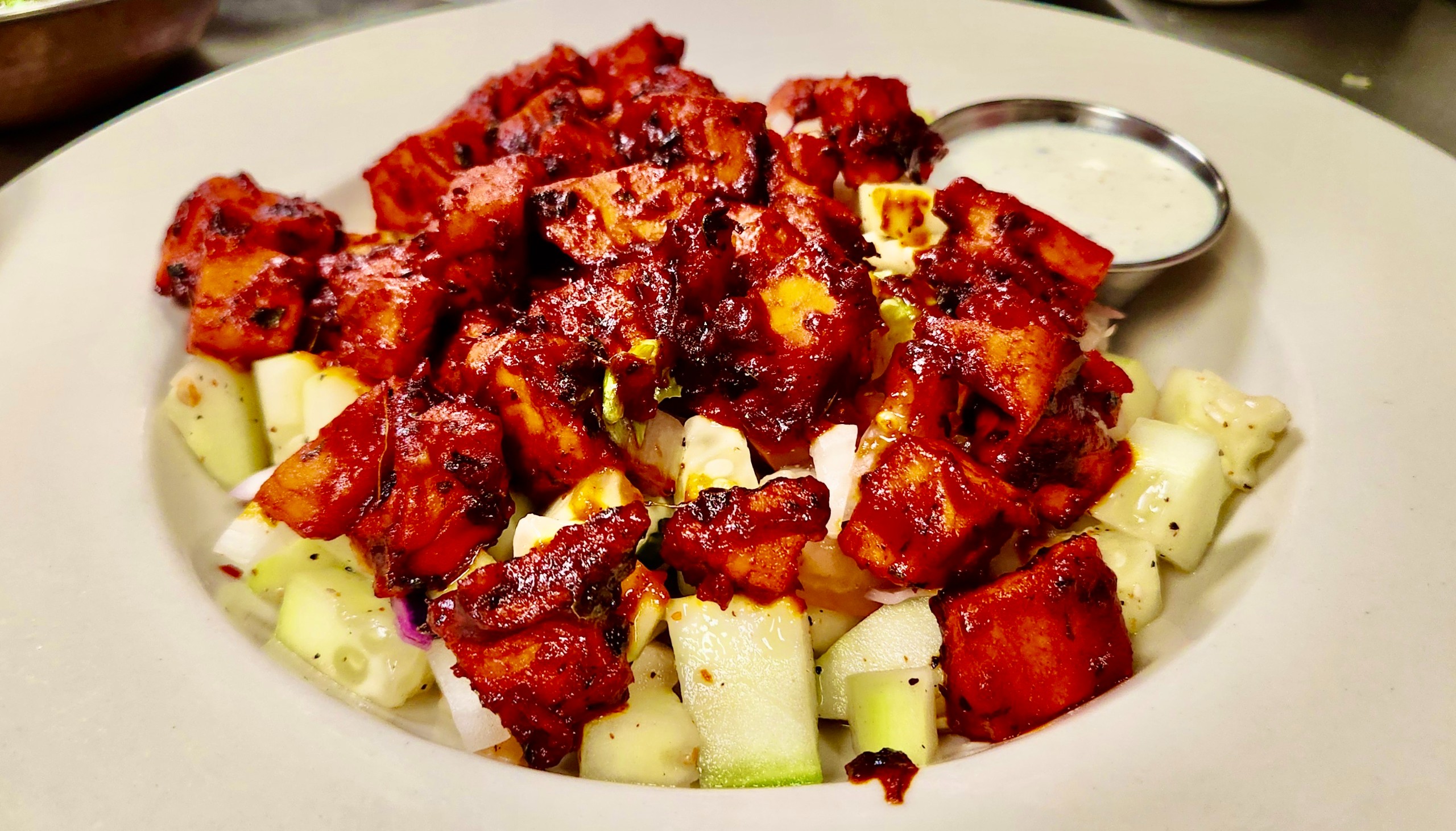 Chicken Tikka Salad.